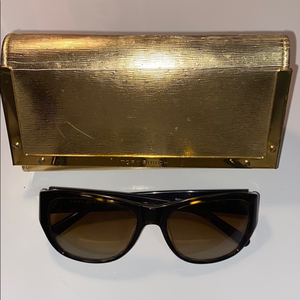 Polarized Tory Burch Tortoise Shell Sunglasses